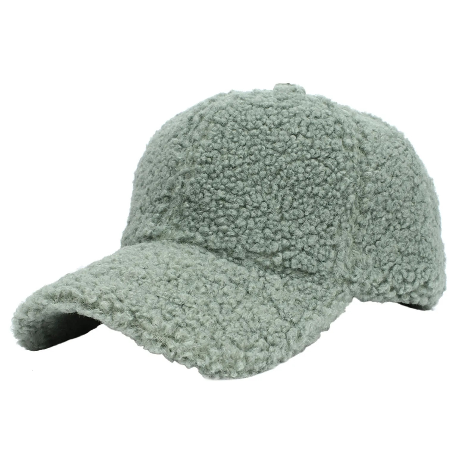 Faux Lamb Wool Baseball Cap For Men Women Teddy Fleece Sports Hats Warm Winter Outdoor Travel Gift Features Running Caps 251023