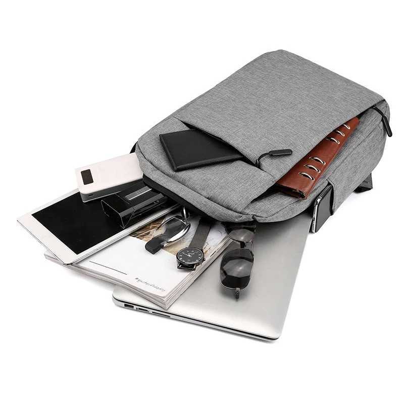 Laptop backpack travel Multifunctional Large capacity male usb charging computer school backpacks oxford waterproof bag for men W251025