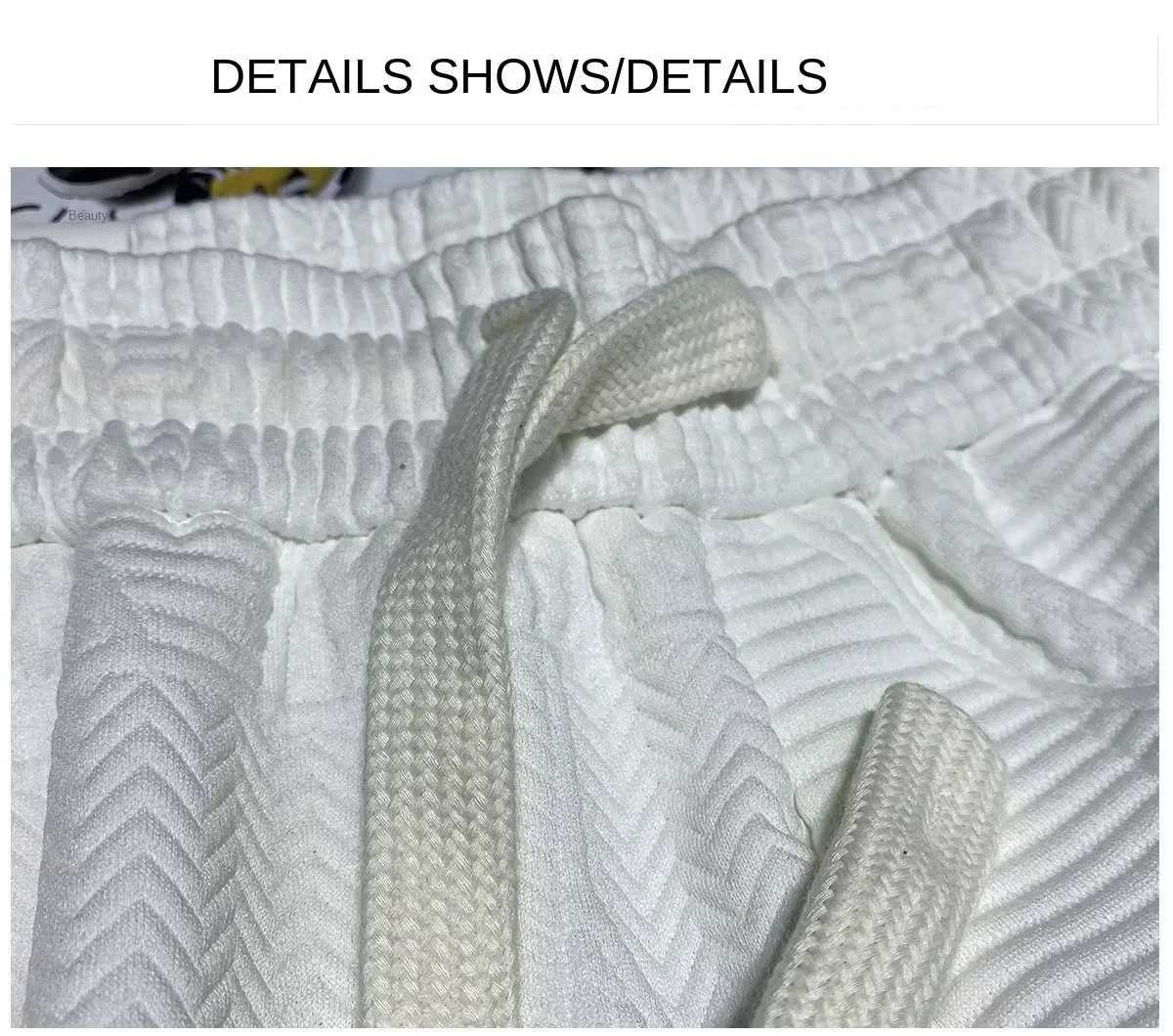 Summer Running Shorts Wavy Pattern Rope Loose Mens Casual Jogging Shorts Quick Dry Wicks Sports ShortsXJ251025