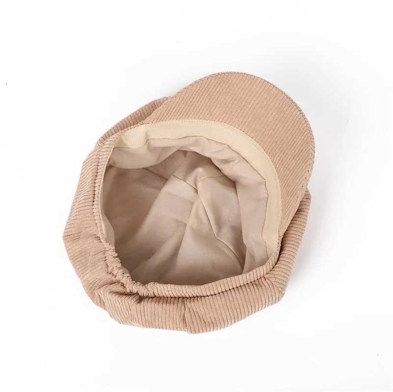 Beret Wen Newsboy C Vintage Beret Painter Hat Winter Hats For Wen Men Octagonal Cs Fem Bone Solid Color Casual Y251025