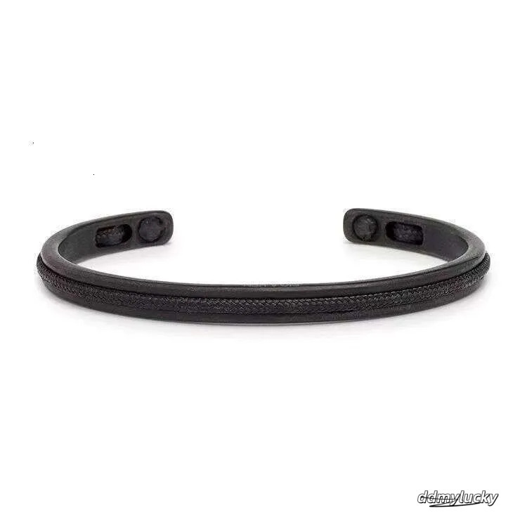 Handwoven Red Rope - Open Design, Creative Couple Bracelet With Black Accents Ddmylucky