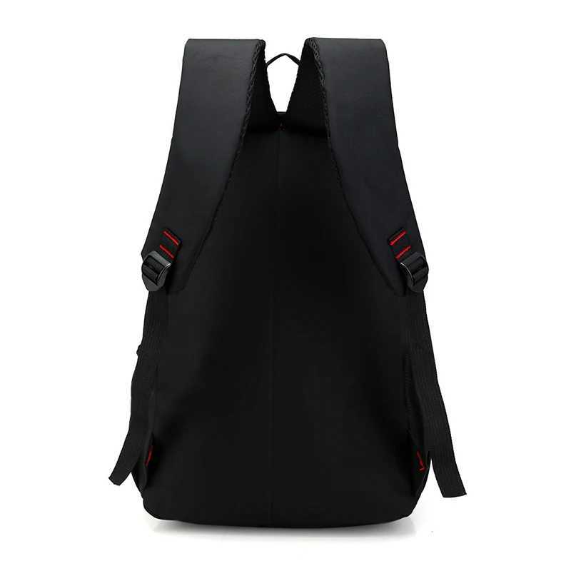 Blue Red School Outdoor Waterproof Daily Use Student Backpack Bag W251025