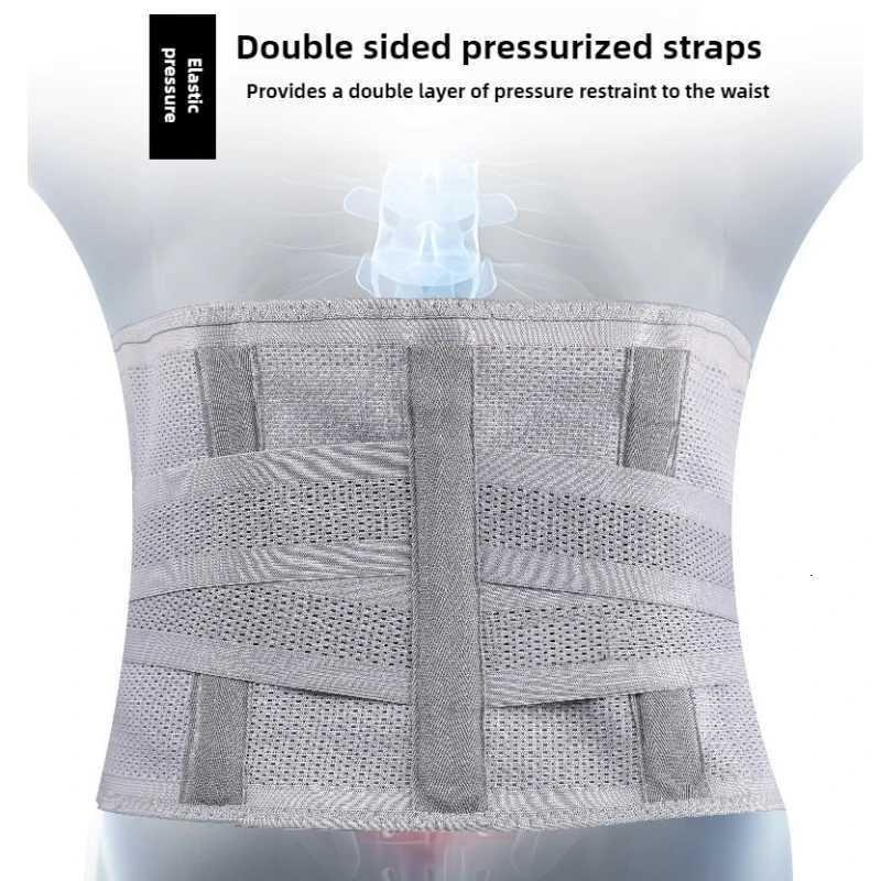 Men Waist Trainer Belt Fitness Waist Back Support Belts Sweat Belt Trainer Trimmer Abdominale Sports Lumbar joint Protector Y251025