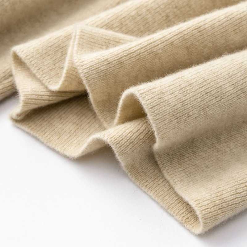 Womens 100 Wool Pants New Autumn and Winter Soft Comfortable HighWaist Knitted Thickening Pants Female Elastic Thin pantsT251025