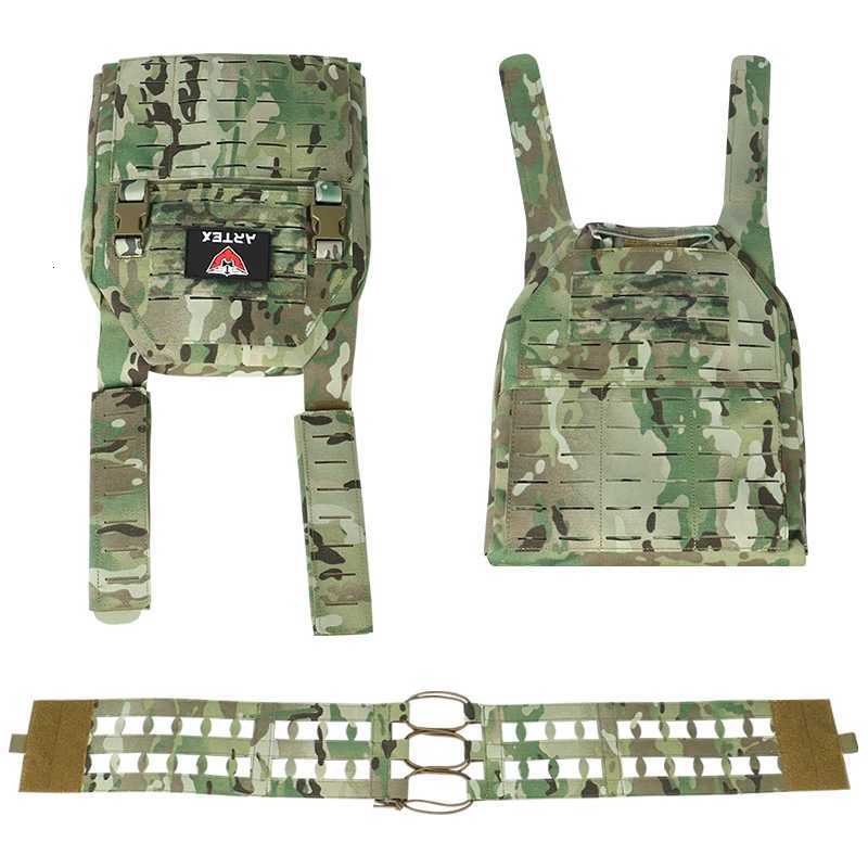 Artex Chaco Tactico Heavy Duty Plate Carrier Adjustab Lightweight Nylon Protective Tactical Vest with Mol Syst Y251022