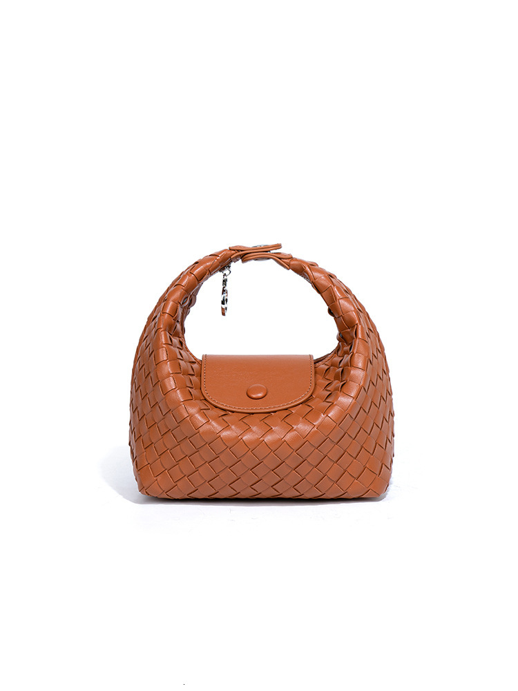 Luxury Brand Designer Bag 2025 New High-End Niche Bag For Women Versatile Fashionable Crossbody Bag Korean Style Commuter Woven Hand Bag