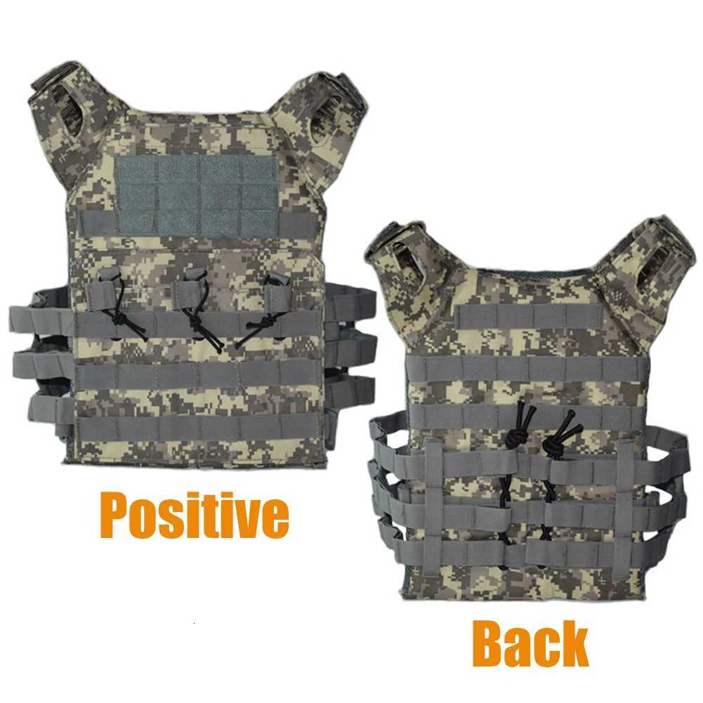 Tactical Vest Waterproof Outdoor Body Armor Lightweight JPC Mol Plate Carrier Hunting Vest CS Game Jung Security Equipment Y251022