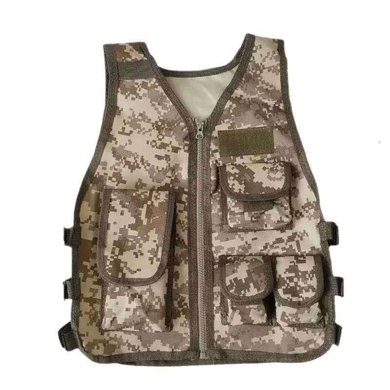 Kids Tactical Vest Special Costumes Forces Children Camouflage Jung Clothing Military Hunting Combat Army Bultproof Uniform Y251022