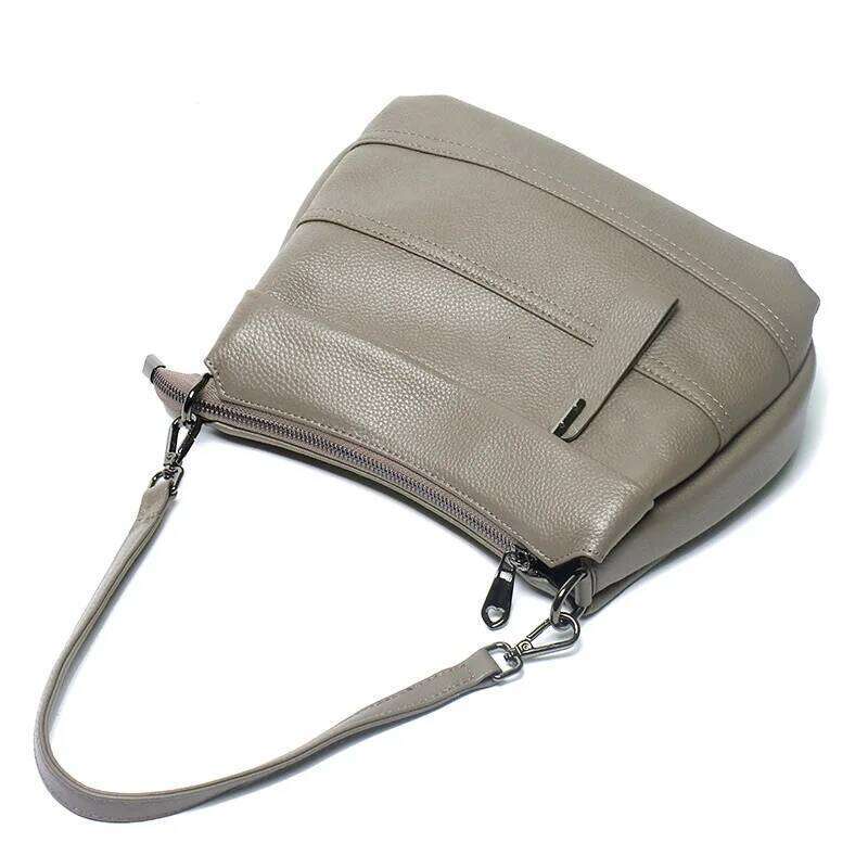 Jonlily Women Genuine Leather Shoulder Female Handbag Totes High Capacity Commuter Casual Daybag Sling Bag Purse -Kg1526 251025