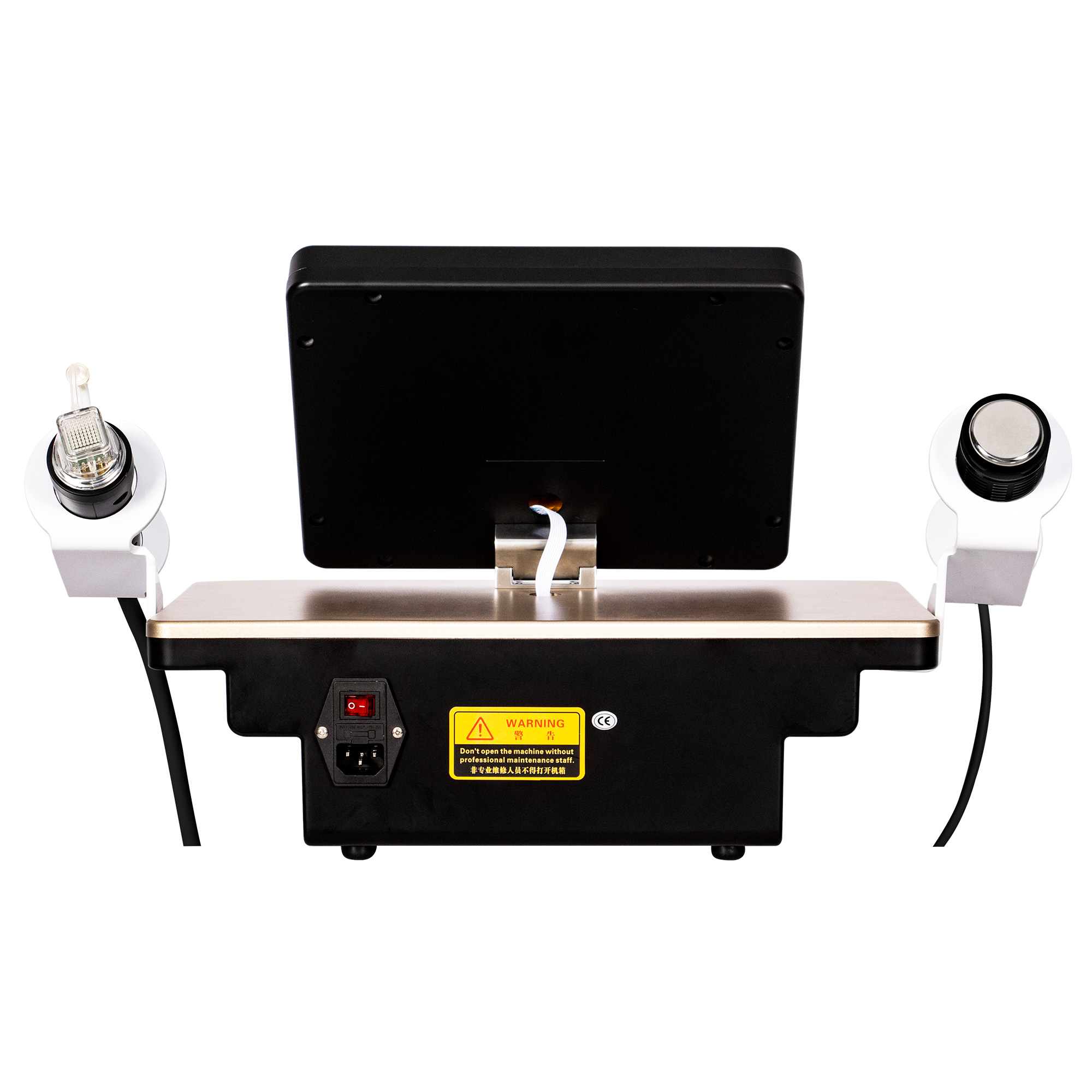 Black Gold Microneedle Equipment Facial Lifting Repairing Acne Scars Acne Marks RF Microneedling Fractional For Skin Rejuvenation