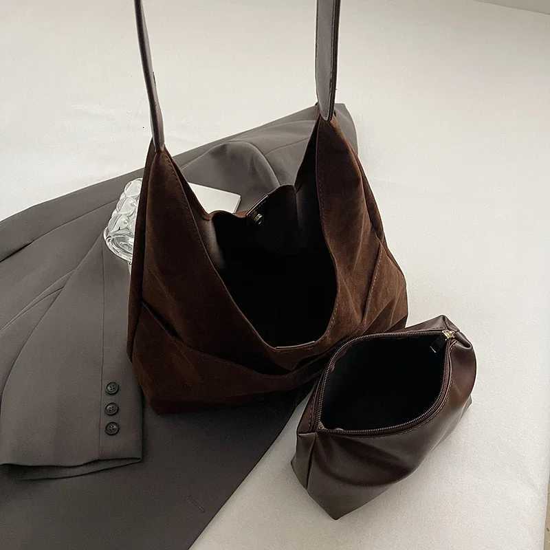 LEFTSIDE 2 Pcsset Small PU Leather Underarm Bags For Women 2024 Winter Y2K Female Fashion Shoulder Bag Handbags And Purses Z251024