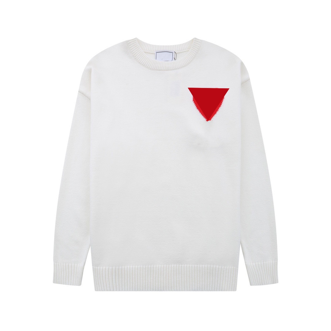 Am Fashion Men's and Women's Fashion Love Heart Sweater Sweatshirts Spring Autumn Wear logo