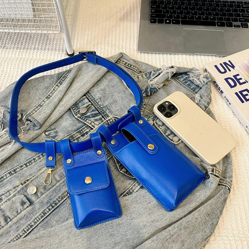 Women Waist Bag Fashion Belt Bag Phone Purse Summer Chest Pack PU Lady Shoulder Crossbody Chest Bag Fanny Pack 251023