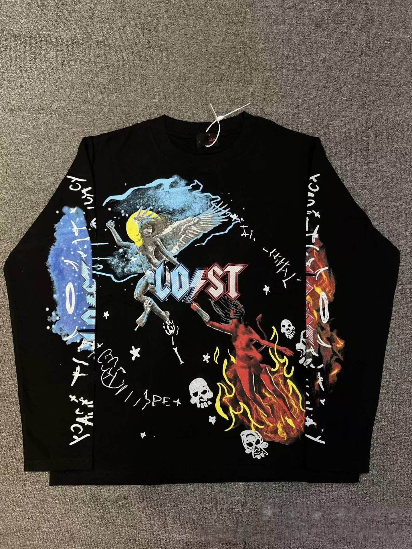 Lost Intricacy Men's designer hoodie Zipper sweatpants Diamond Wash designer shirt Vintage tracksuit men Casual pants Oversized jacket Sweatshirt