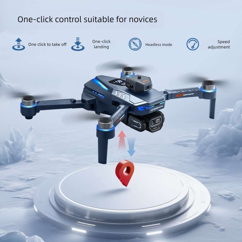 Screen GT Brushless Obstacle Avoidance HD Aerial Photography Quadcopter Remote Control Toy Airplane Drone