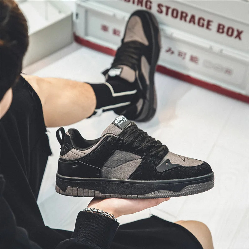 Fashion Green Mens Casual Sneakers Street Youth Sport Skateboard Shoes Men er Skateboarding Men Sneaker zapatillas hombre 251023