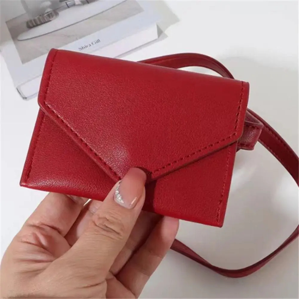 Elegant Leather Waist Belt Bag For Women Crossbody Waist Purse Fanny Pack Evening Clutch Mini Handbag Detachable Soft Leather 251023