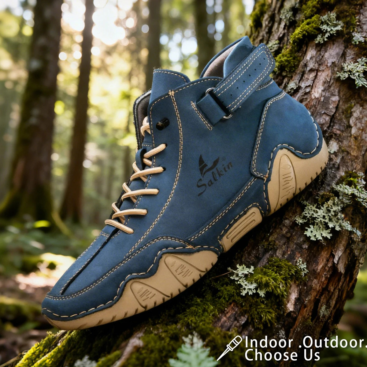 Handmade Men Boots Sneakers Man Outdoor Casual Leather Men Sneakers Ankle Boots Trekking Fall Breathable 251023