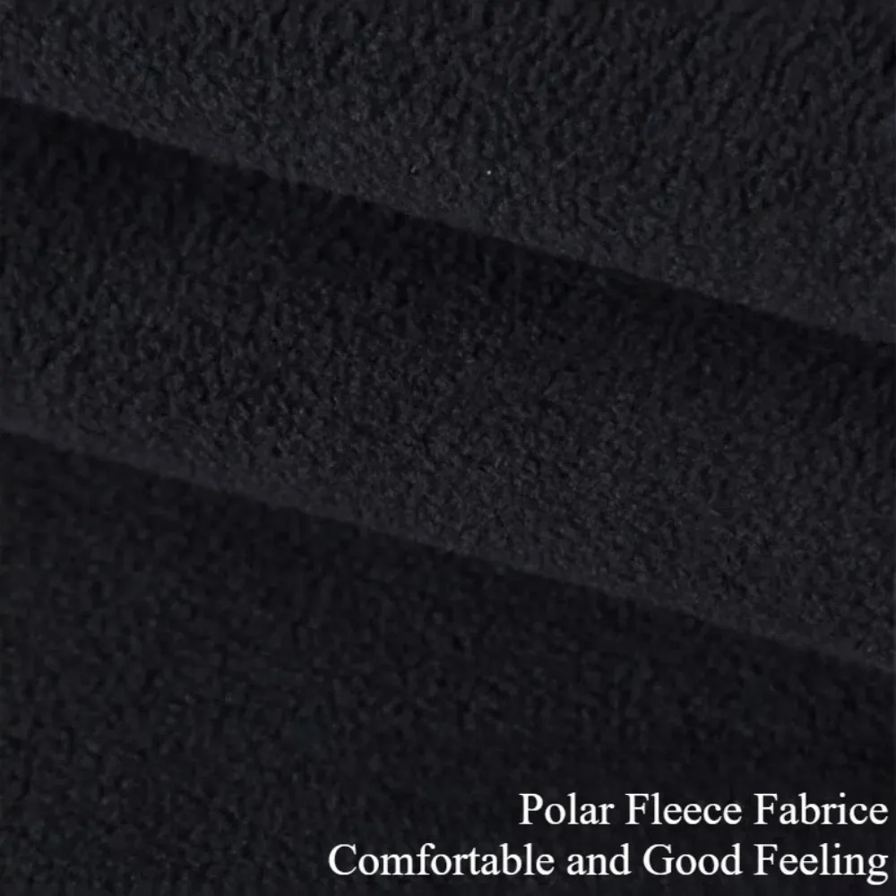 Mens Polar Fleece Outdoor Warm Breathable Tactical Zipper Standing Neck Long Sleeves Casual Solid Color Sweatshirt 251023