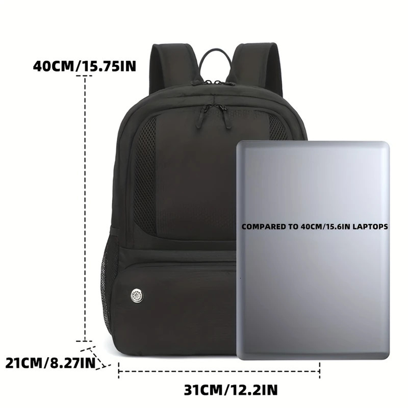 1pcs Double Compartment Sports Backpack With Ball Holder Water Resistant Equipment Bag For Soccer Basketball Volleyball Football 251021 - view 5