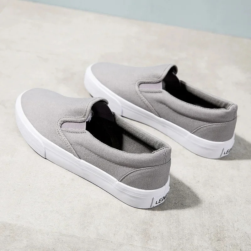 Canvas Driving Shoes Women Vulcanized Canvas Shoes Fashion Flat Sneakers Slip on Womens Loafers Summer Casual Shoe 251023