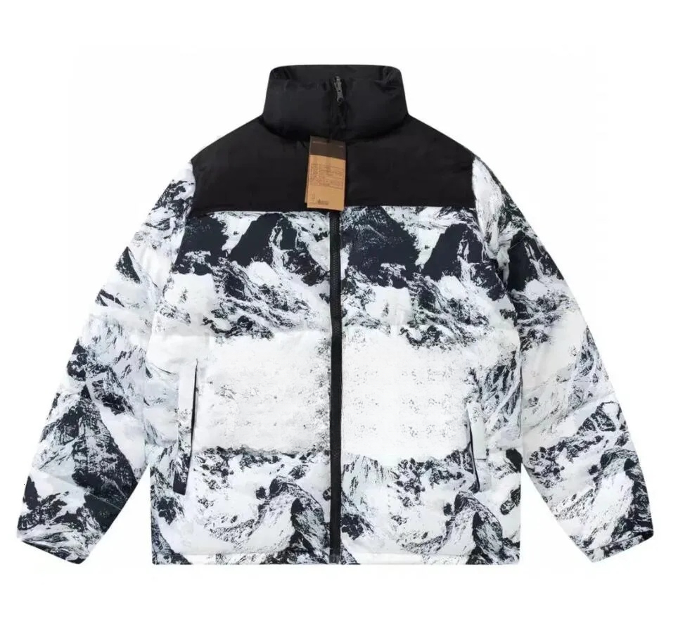 Designer Men Down Jackets Coats Designer Puffer Jacket Peak Purple Unisex Long Sleeve Zipper 700 Fill-down Stowable Hood Water- Finish Parkas NF