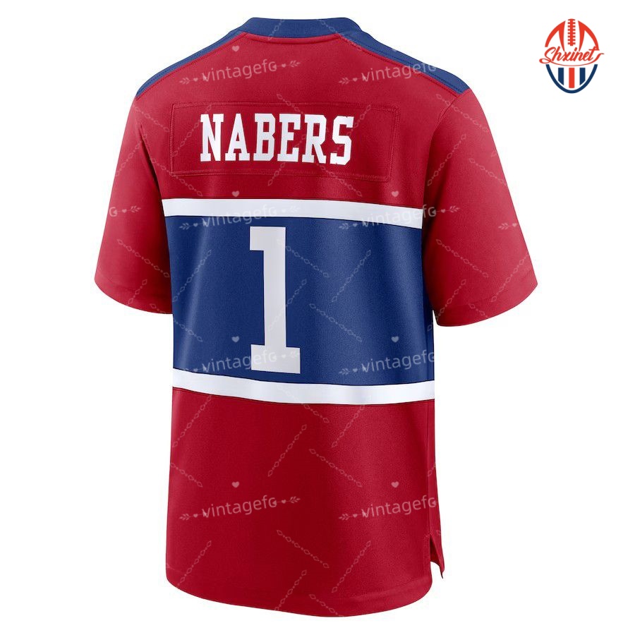Nabers Football Jersey Hyatt Dart Winston Skattebo Custom Football Jerseys Any Name Number Mens Womens Youth