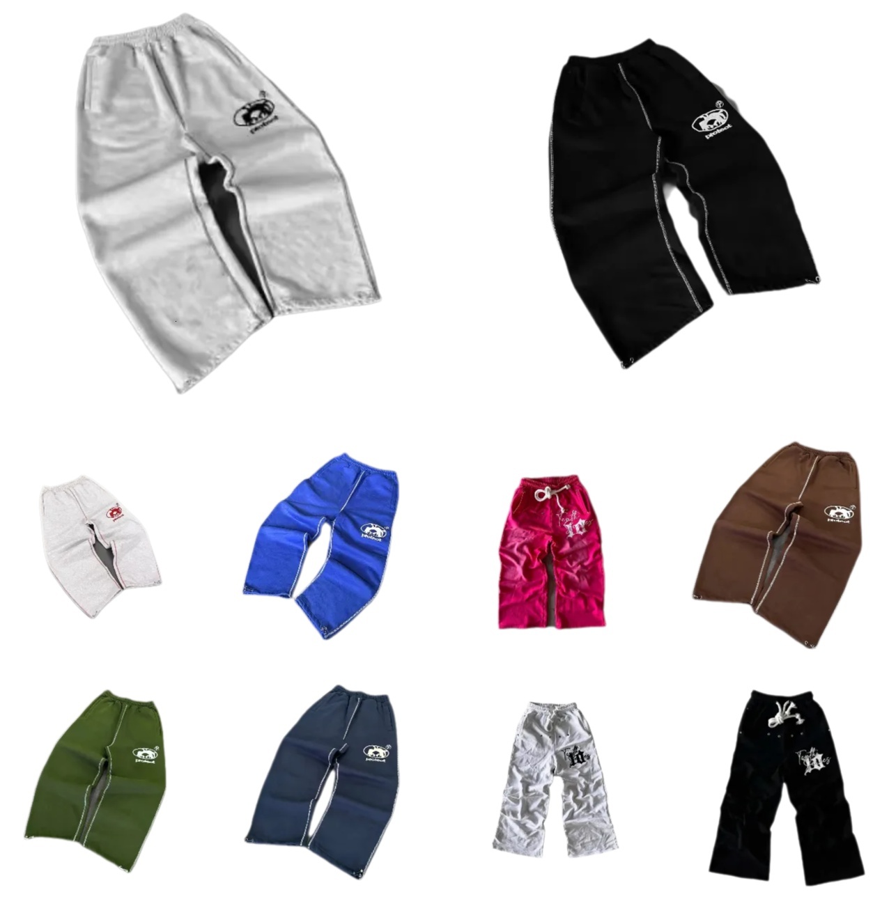 Men's Pants Streetwear PROTECT Joggers Designer Pants Sweatpants Y2K Haruku Hip Hop Letter Casual Men Women Elastic Waist Jogging Trouser Designe