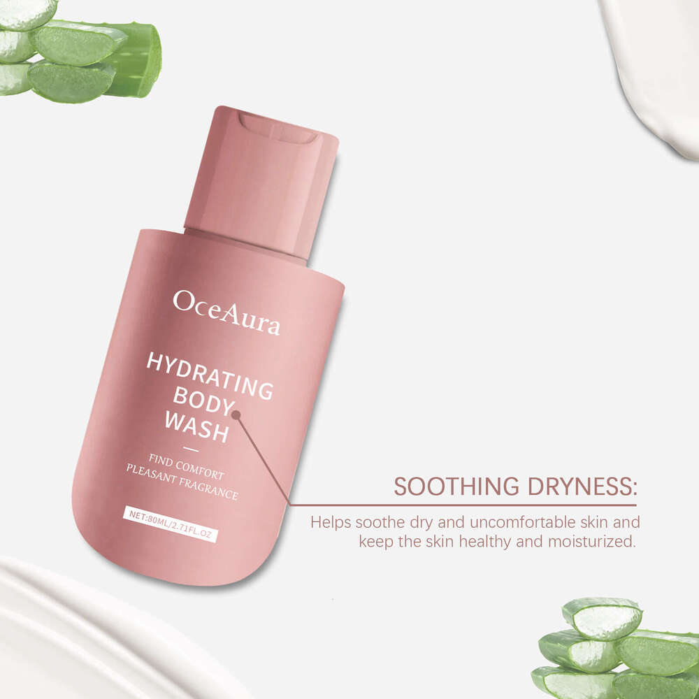 Oceaura Soothing Shower Gel Fragrance Gentle Refreshing Moisturizing Body Wash