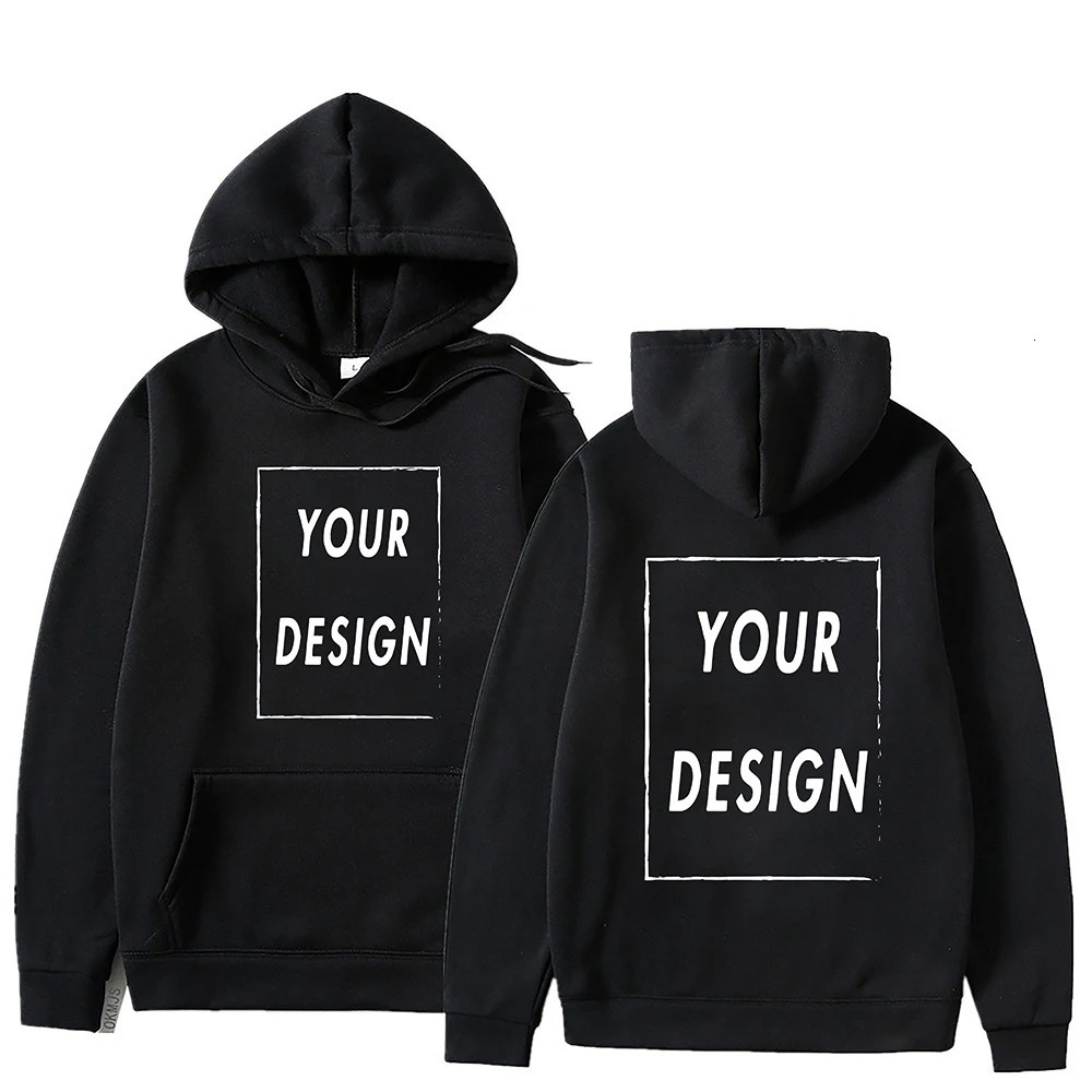 Your Own Picture Personalized Custom Anywhere Men Women DIY Hoodies Sweatshirt Casual Hoody Fashion 251023
