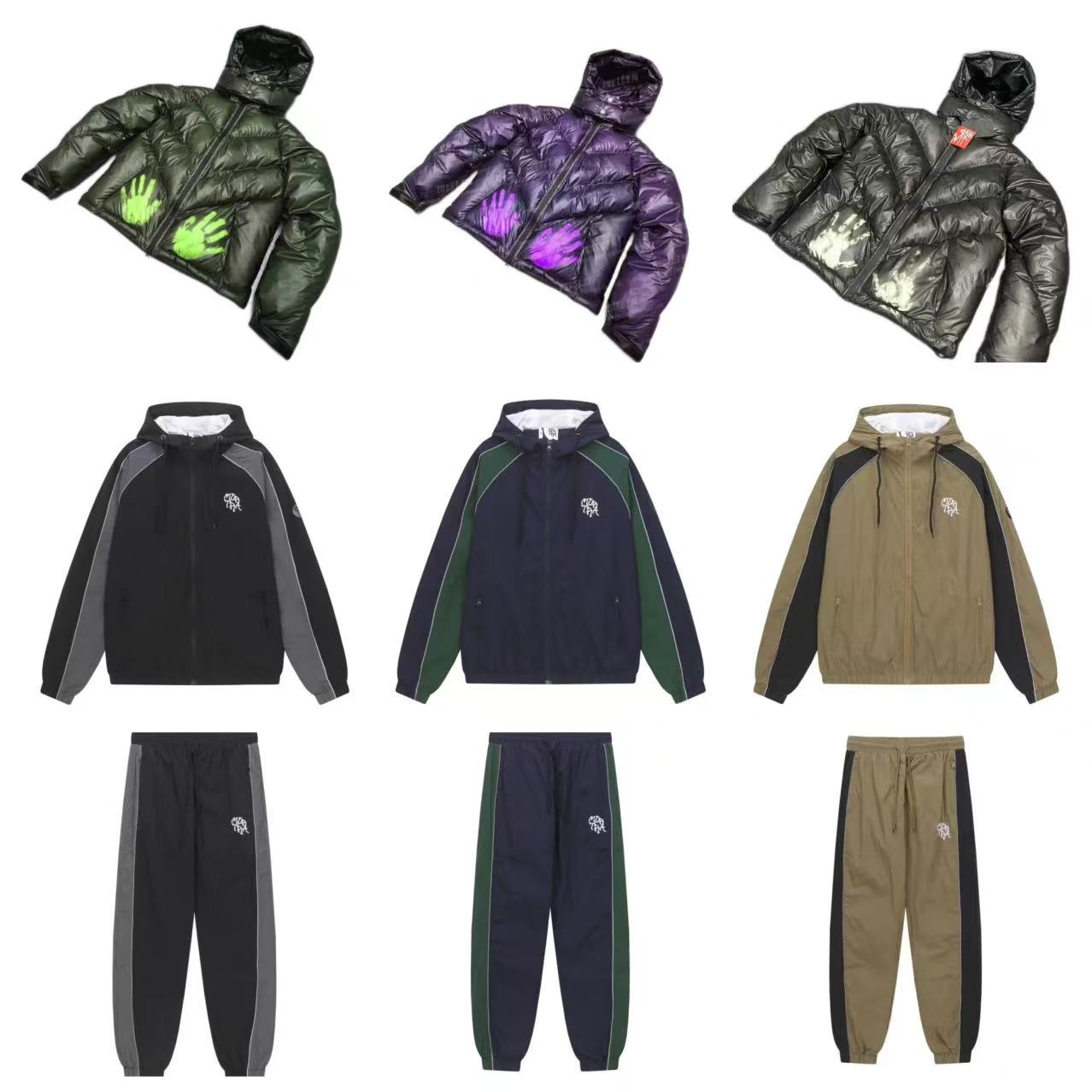 Men and Women Mertra Puffer Jacket designer Hoodie Warm Winter Down Jackets Temperature-Sensitive Color Change hoodie tracksuit Fashionable Versatility ab