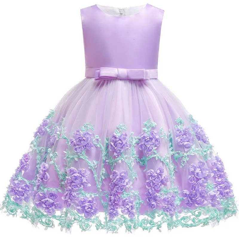 Baby Kids Tutu Birthday Princess Party Dress for Girls Infant Lace Children Elegant Dress Clothing for Girl Baby Girls Clothes 251023