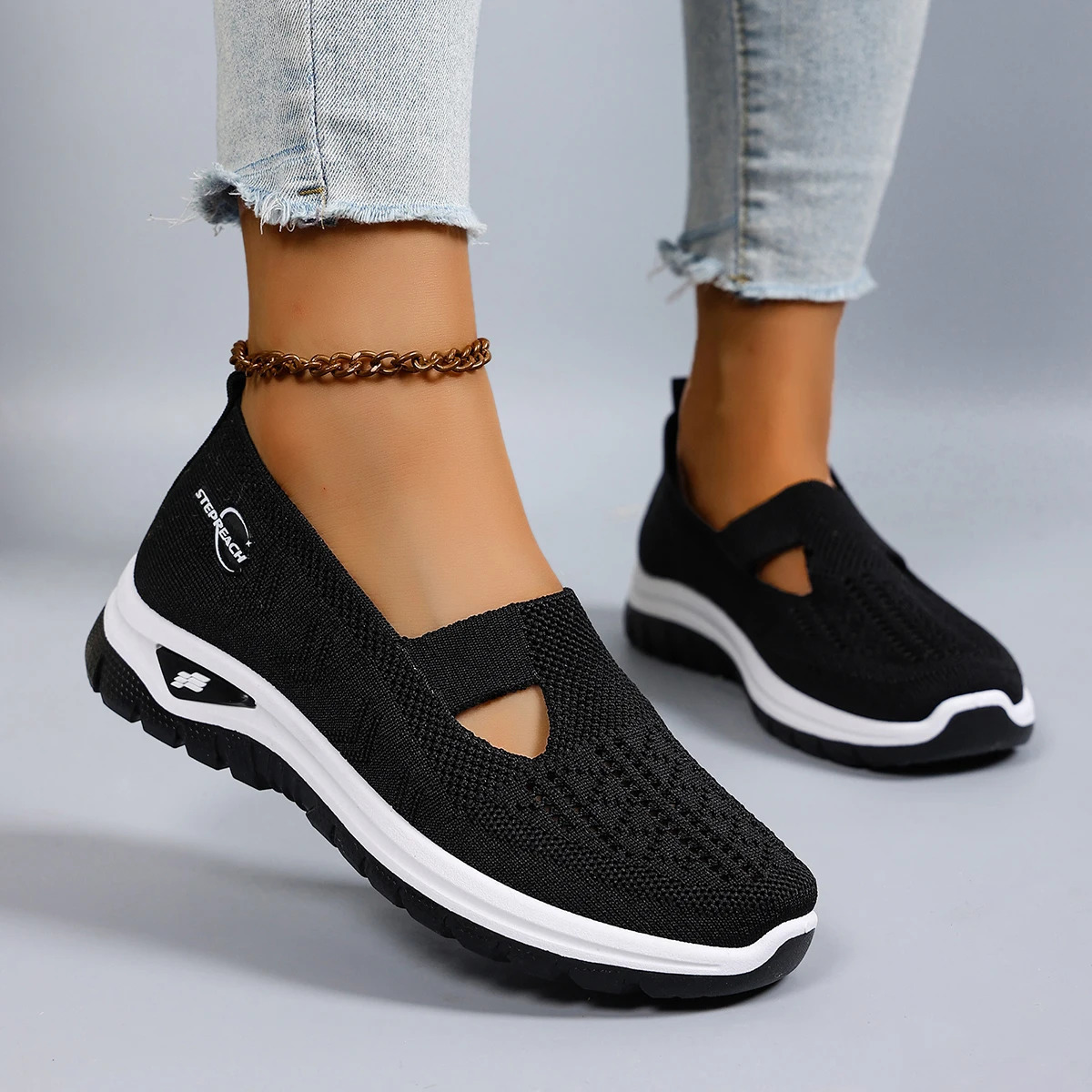 Womens summer breathable mesh flat shoes womens shoes casual sneakers shoes clearance 251023