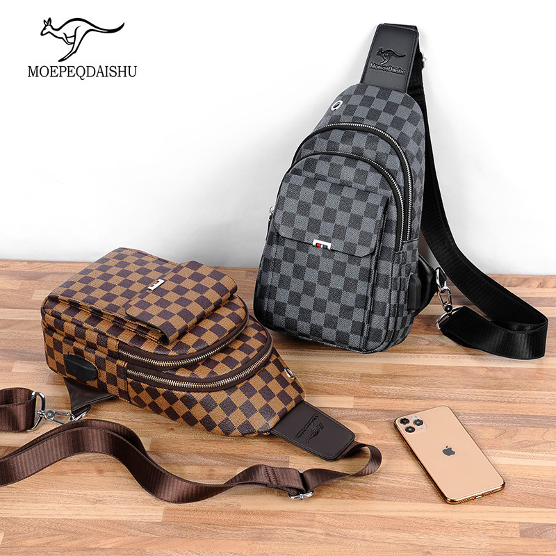 Designer luxury Men's Chest Bag New Fashion Trend Youth Outdoor Casual Crossbody Bag Single Shoulder Bag