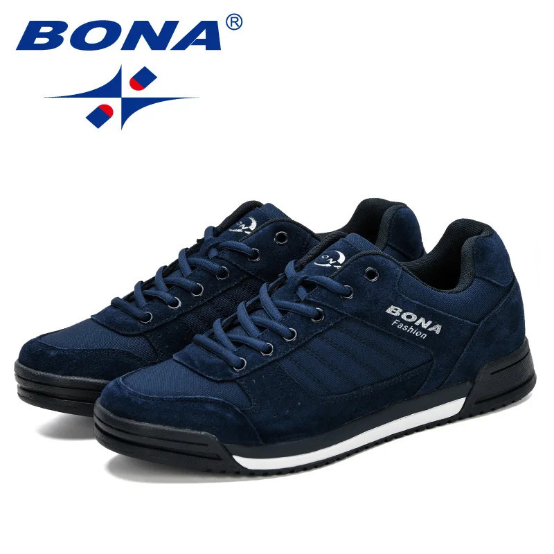BONA Men Skateboarding Shoes Unisex Sport Sneakers Male Trainers Breathable Basket Shoes Zapatillas Mujer Chaussures Homme 251023