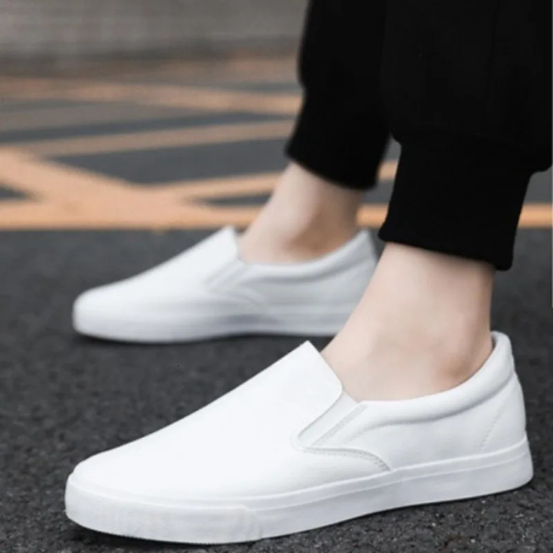Man Shoes Leather Casual Shoe Soft Sole Driving Shoes Mens Small Leather Shoes Comfort Slipon Loafers Big Size48 251023