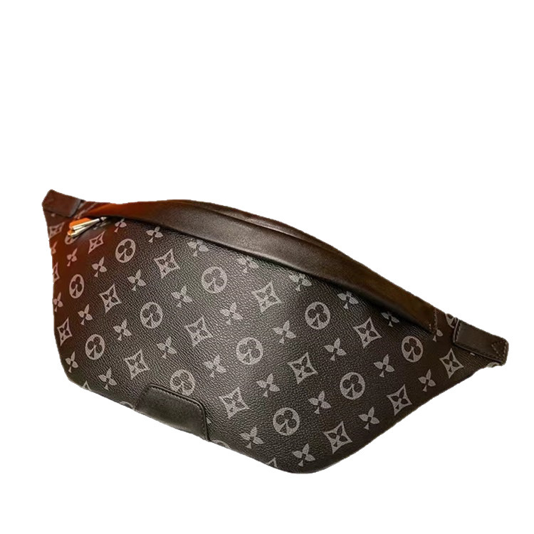 Designer bag, men's chest bag, waist bag, luxury wallet, fashion brand, classic leather crossbody bag, fashionable shoulder bag, checkered men�