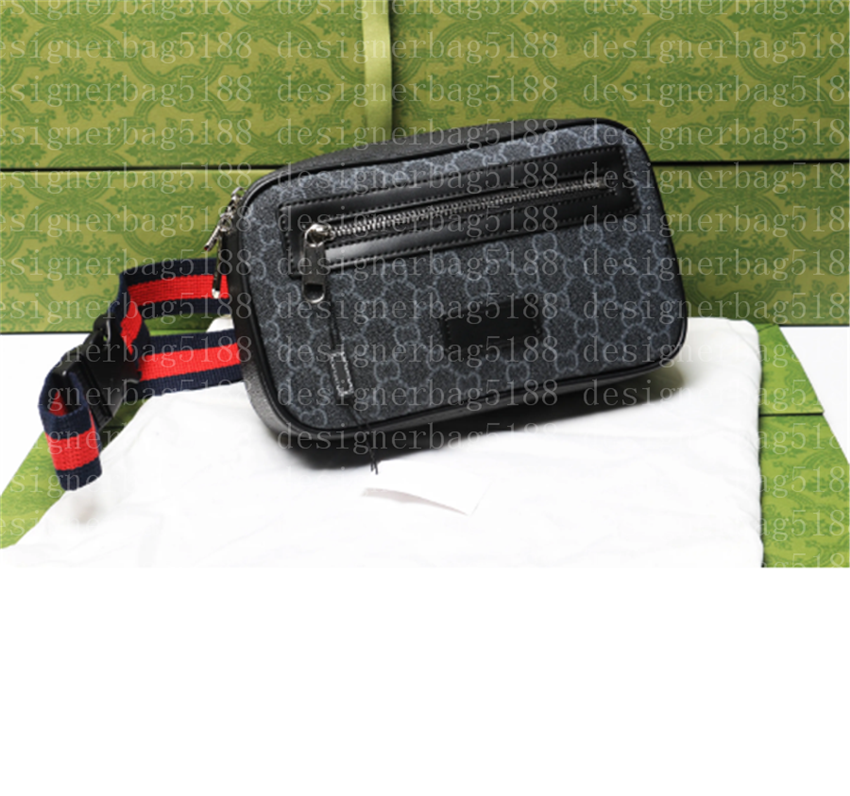 10A Top Quality Designer bags Unisex Men Women leather Sport Runner Fanny Pack Belly Waist Bum Bag Fiess Running Belt Jogging Pouch Back grid