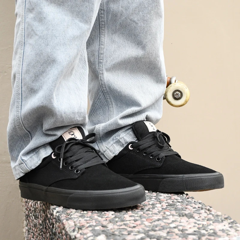 Joiints All Black Soft Casual Sneakers Men Skate Shoes Unisex Vulcanized Skateboarding Shoes Sport Tennis Street Style 251023
