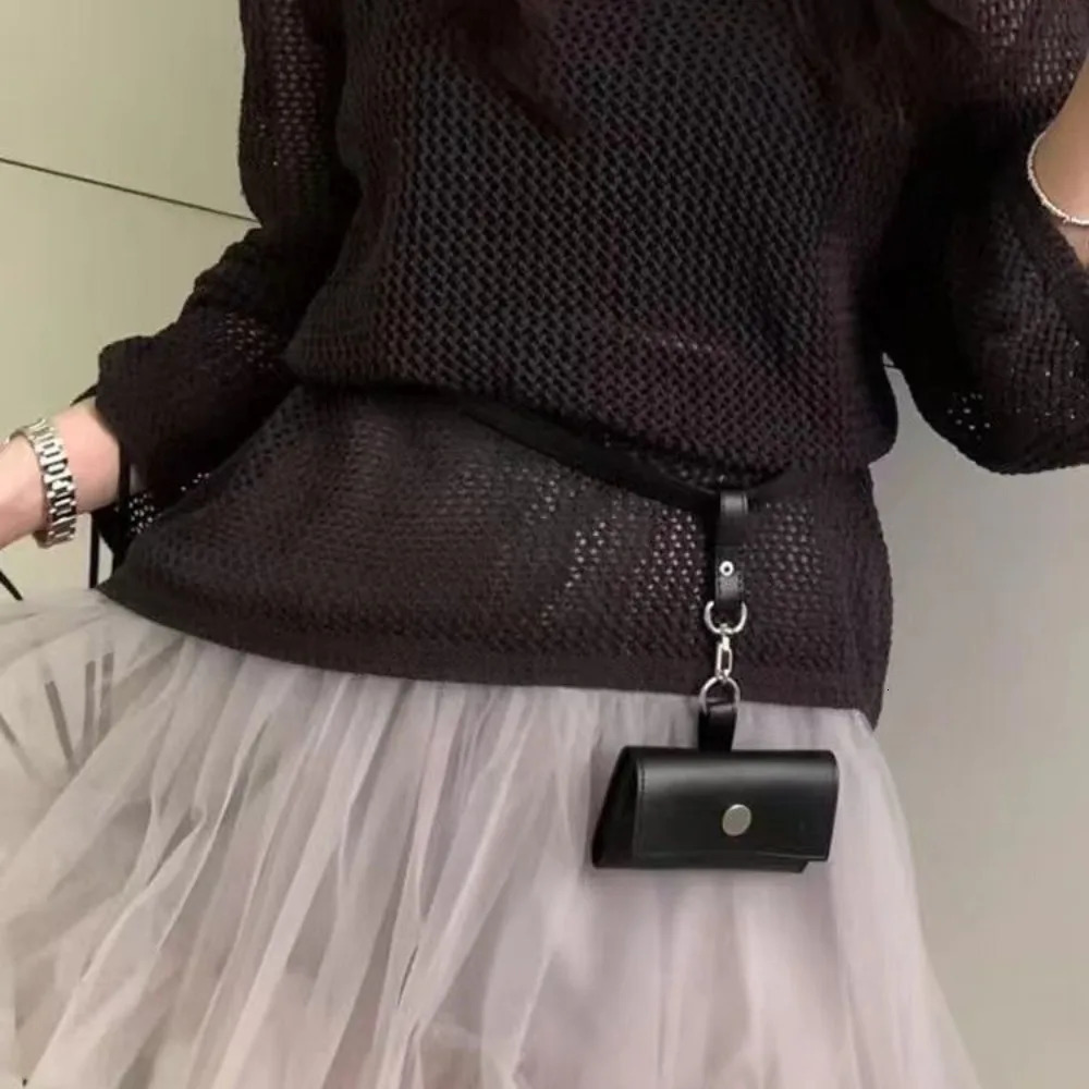 Elegant Mini Handbag Waist Bag Detachable Adjustable Waist Belt Leather Crossbody Bag Women 251023