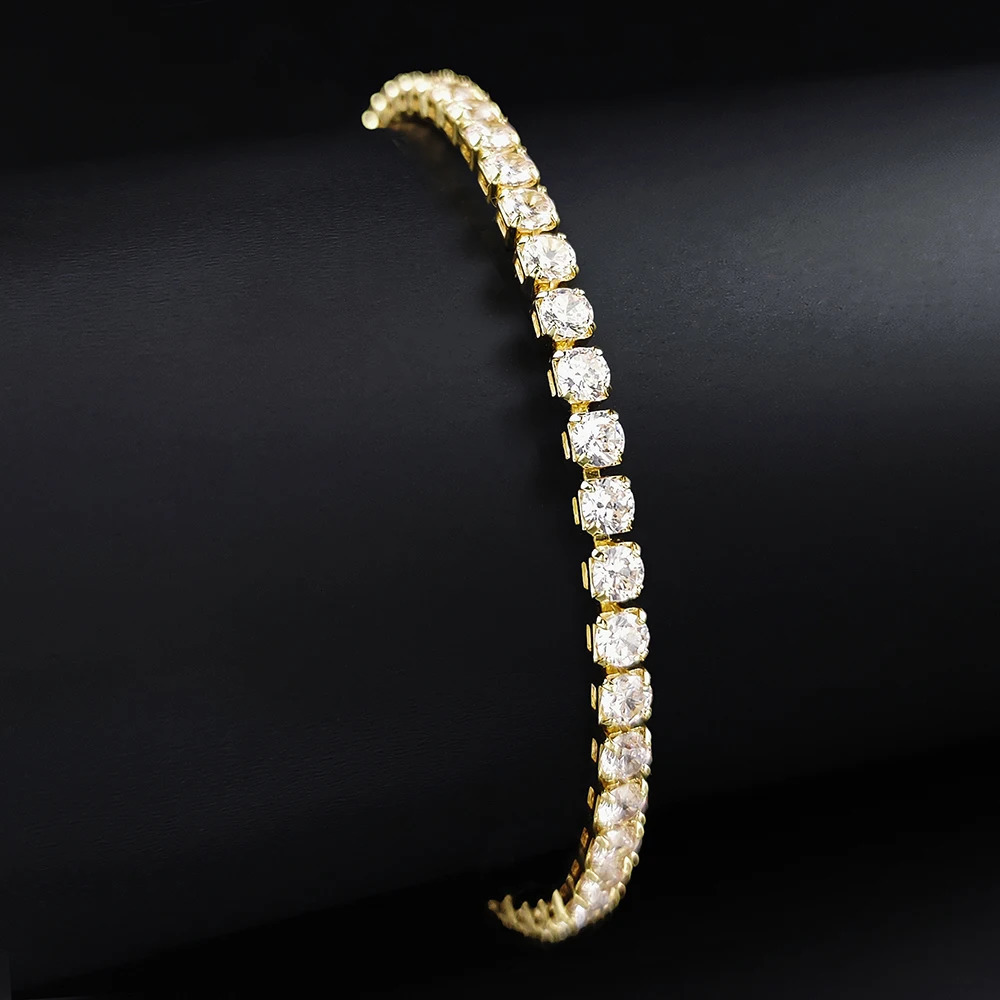 Arrival Round gold color on hand Bracelet Bangle For Women Anniversary Gift Jewelry Bulk Sell S5787 251023