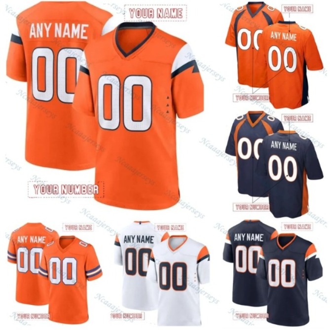 10 Bo Nix 18 Peyton Manning Patrick Surtain II Football Jerseyss Javonte Williams John Elway Courtland Sutton Marvin Mims Jr Riley Moss Alex Singleton Stocks