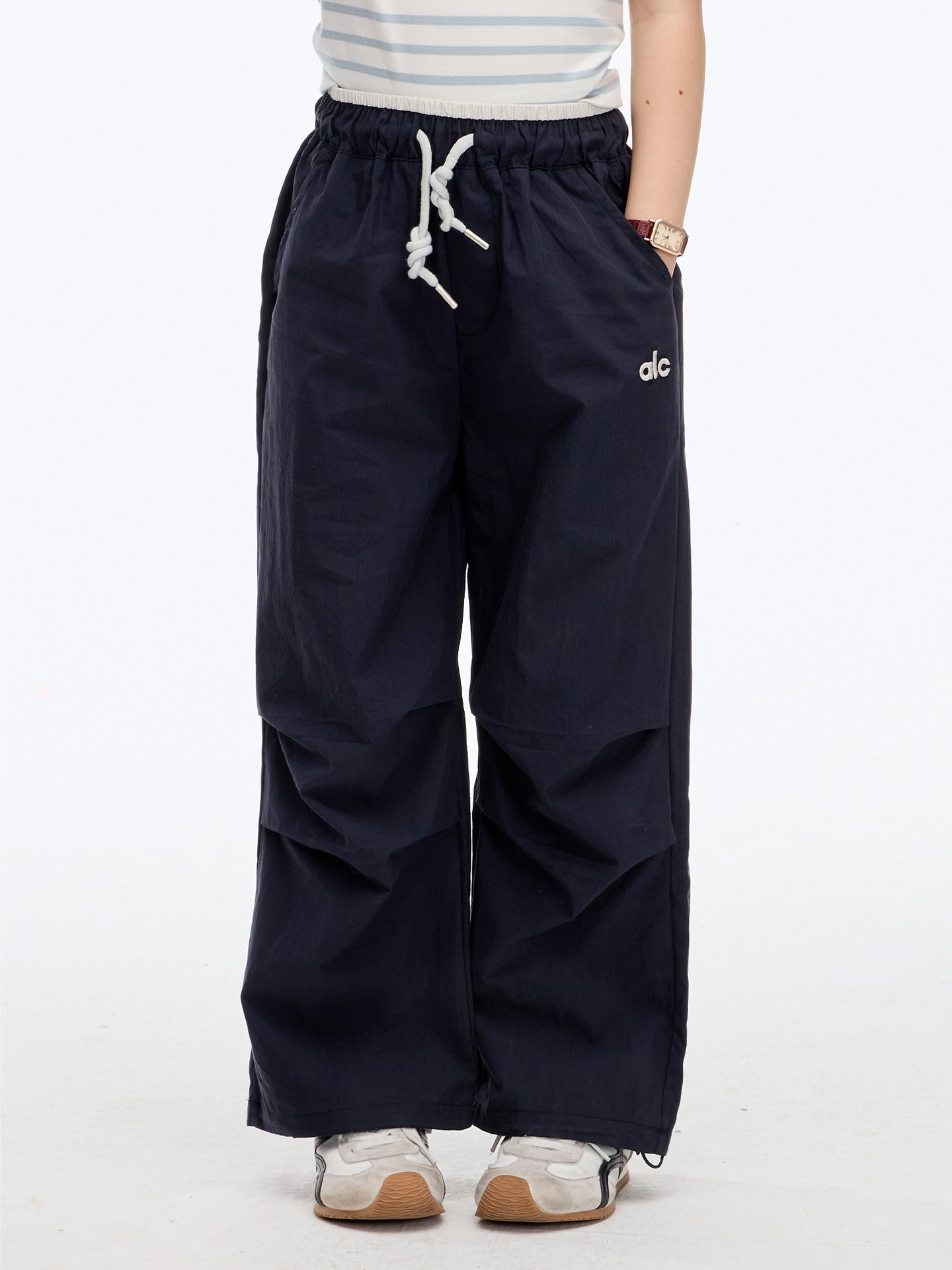 Designer Kids Pants Girls Quick-Dry Cooling Cargo Pants, 2025 Summer Lightweight Wide-Leg Joggers for Children