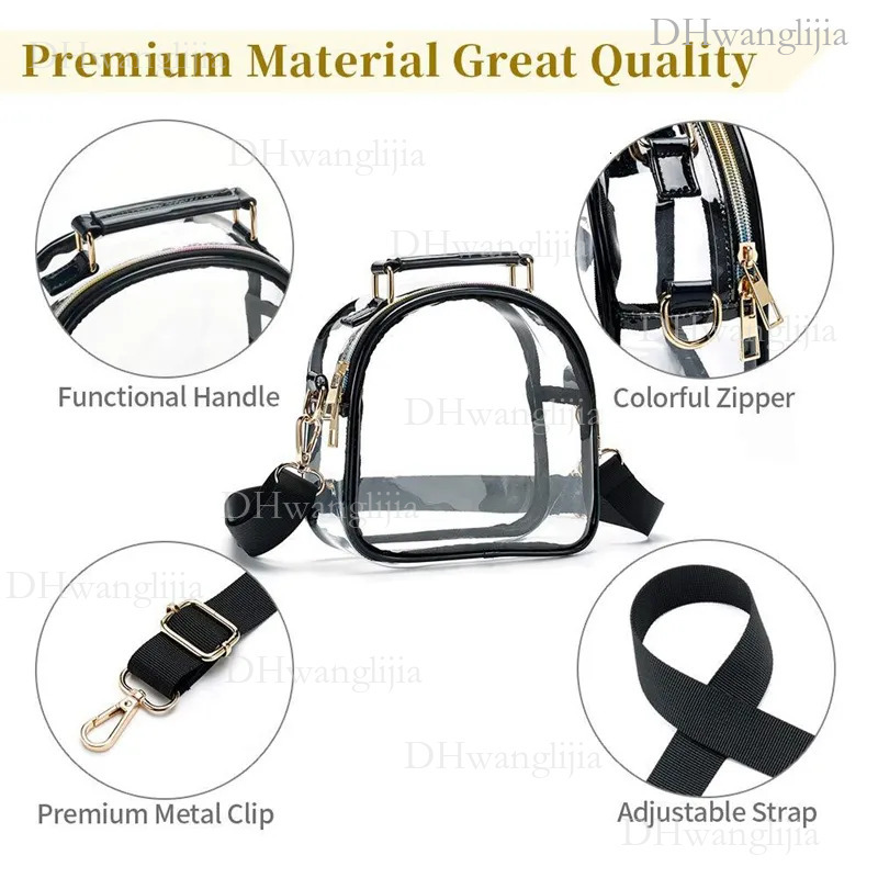 DHGM Cosmetic Bags Clear Zipper Bag Women Beauty Makeup Transparent Travel Pouch Toiletry Wash Organizer 06c0