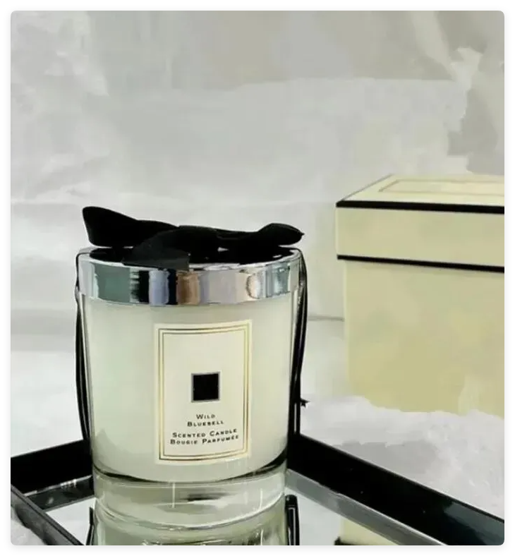 New Brand Incense English Pear Orange Blossom Women Solid Lasting Fragrance Good Smell less Scented Candles Perfume