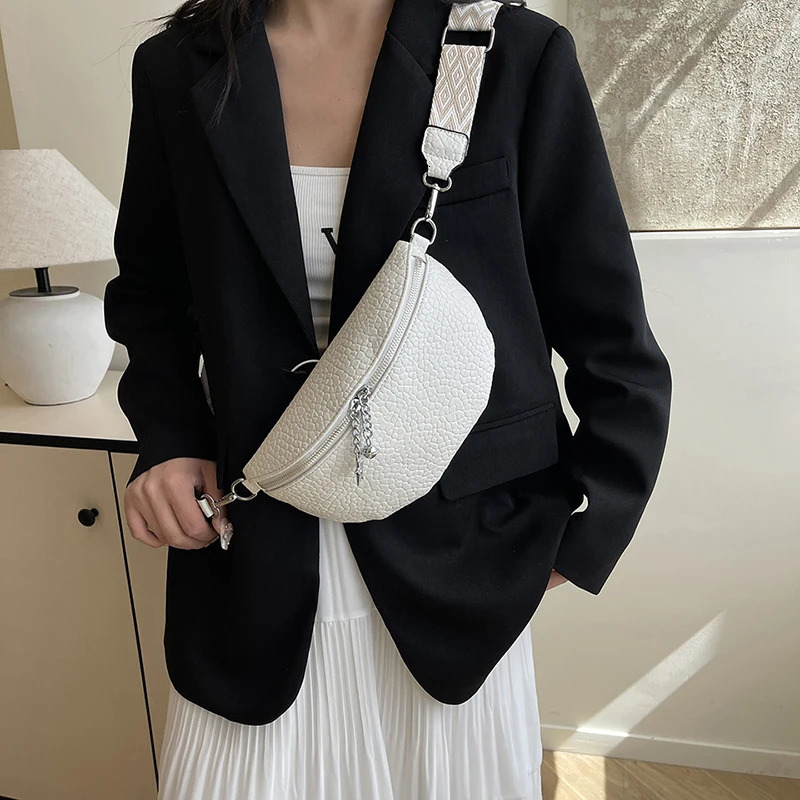 Fashion Waist Bag Soft Leather Women Fanny Pack Chest Pack Belt Bag Casual shopping Shoulder Crossbody Bags Phone purse 251023