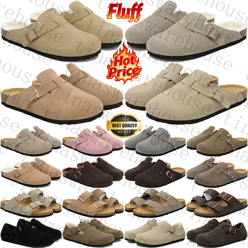 Free Shipping Designer cork sandals slides clogs heels slippers sliders clog shoes mens womens sandal sandles mules sandale Flip Flops dhgate 2025 black friday sale