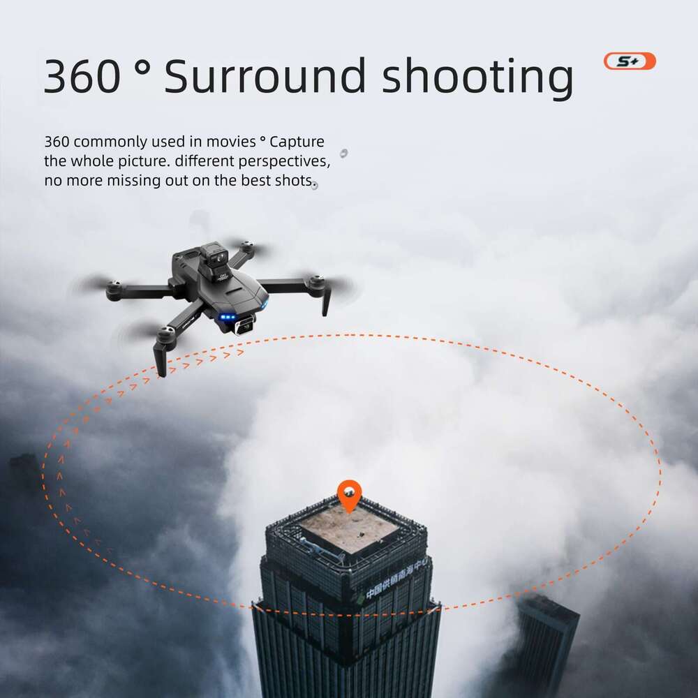 Drone HD Photography GPS Precision Positioning Aircraft Obstacle Avoidance Brushless Remote Control Aerial Camera S Foldable Long Battery Life
