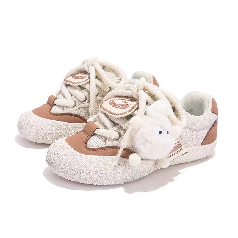 Jifffly Women's Sneakers 2025 New Ins Trendy Design Niche Canvas Super Popular Casual Shoes