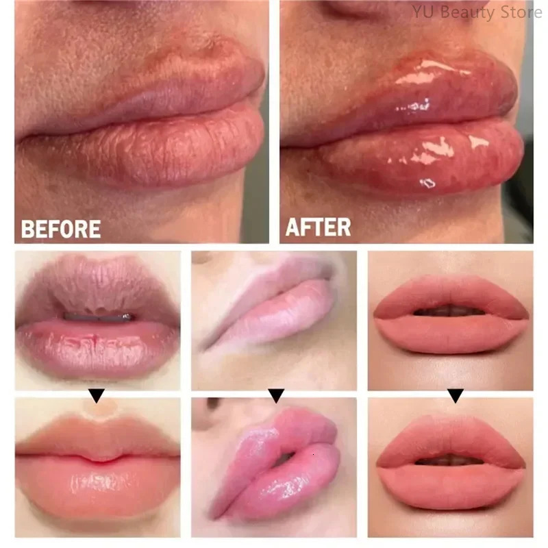 6 Colors Lip Plumping Gloss Instant Lip Plumper Extreme Volume Serum Oil izing Sexy Plump Lips Korean Makeup Products 251022